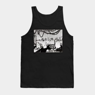 Butcher Shop, 1895. Vintage Photo Tank Top